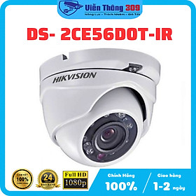 Mua Camera HDTVI Dome 2.0MP Hikvision DS-2CE56D0T-IR- Hàng chính hãng