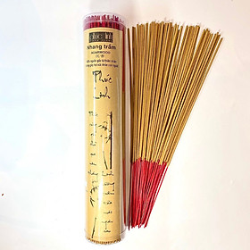 Mua Nhang Trầm Hương Nhãn Vàng Nhạt-Dài 38cm-500gr-300 cây-Trầm hương Phúc Linh-Trầm Hương Nguyên Chất  Cam Kết Không Hương Liệu và Hóa Chất