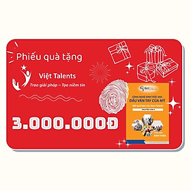 Hình ảnh Phiếu Quà Tặng Việt Talents 3.000.000đ Zin QR
