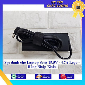 Sạc dùng cho Laptop Sony 19.5V - 4.7A Logo - Hàng Nhập Khẩu New Seal