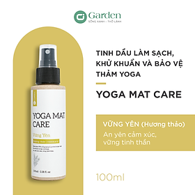 Tinh dầu xịt vệ sinh thảm Yoga - YOGA MAT CARE - 100ml - 100% thiên nhiên và hữu cơ