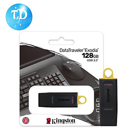 USB Kingston 128GB DataTraveler M 3.2 - Hàng chính hãng FPT phân phối