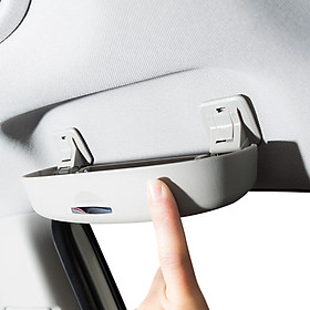 Car Sun Visor Glasses Storage Case Box Ticket Holder Fit Toyota RAV4 Camry Corolla CHR