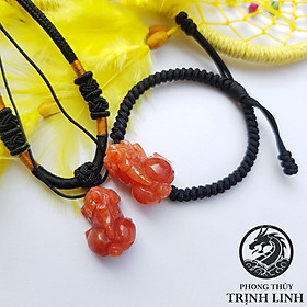 VÒNG TỲ HƯU HUYẾT ĐỎ CAM