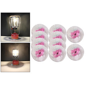 10Pcs 6.5cm Lantern Mantles Kerosene Lamp Mantle Mesh Net Sock Accessories