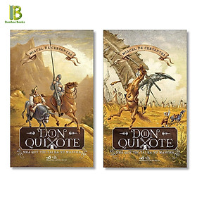 Combo Trọn Bộ - Don Quixote - Nhà Quý Tộc Tài Ba Xứ Mancha - Tập 1 + 2 (Tặng Kèm Bookmark Bamboo Books)