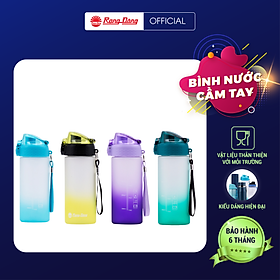 Bình nước cầm tay chính hãng Rạng Đông dung tích 0,7 lít Model: RD-07P1 Giao màu ngẫu nhiên