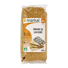 Hạt lanh vàng markal hữu cơ 500g