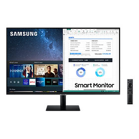 Mua Màn Hình Thông Minh Smart Monitor Samsung LS32AM700UEXXV 32inch/UHD 4K (3840x2160) 8ms/60Hz/VA/Tích Hợp Loa/Hệ Điều Hành Tizen - Hàng Chính Hãng