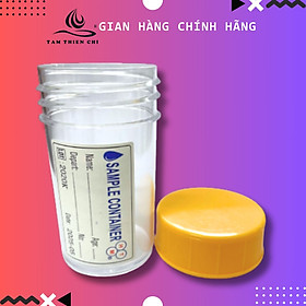 Lọ đựng mẫu Hồng Thiện Mỹ nắp vàng có nhãn 50ml túi 10 cái