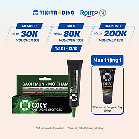 Gel chấm mụn, mờ thâm Oxy Anti-Acne Spot Gel 10g