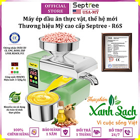 Mua Máy ép dầu ăn thực vật  thế hệ mới thương hiệu Mỹ cao cấp Septree R6S - Hàng nhập khẩu