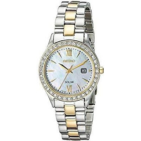 Mua Seiko Women's SUT074 Dress Two-Tone Stainless Steel Swarovski  Crystal-Accented Solar Watch tại Global Ecom