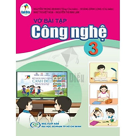 Vở bài tập công nghệ lớp 3 - cánh diều