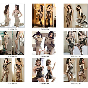 Nhiều Mẫu Đồ Ngủ Lưới Xuyên Thấu Gợi Cảm Cosplay Sexy Bodystocking erotic lingerie Nightwear Brave Man BCS21