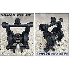 Mua Máy bơm màng khí nén thân Inox 304  QBY3-50PTFF