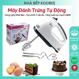 Mua Dụng cụ đánh trứng cầm tay công nghệ mới 7 tốc độ công suất 180W