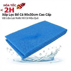 Xốp Lọc Bể Cá 90x30cm Cao Cấp - Vật Liệu Lọc Nước Hồ Cá Sạch Trong