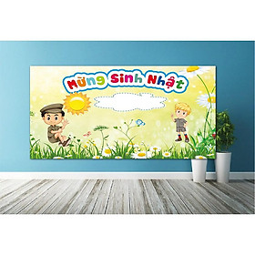 Mua Banner tiệc sinh nhật cho bé  in hiflex tiệc sinh nhật HPBD-23