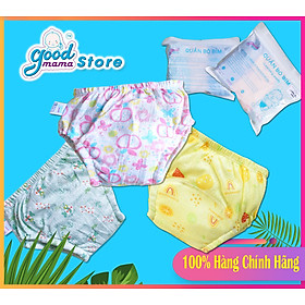 3 quần bỏ bỉm - bé gái goodmama vải sợi tre siêu thoáng khí