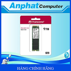 Ổ cứng SSD Transcend PCle 115S Gen 3x4 1TB NVMe'' - Hàng chính hãng