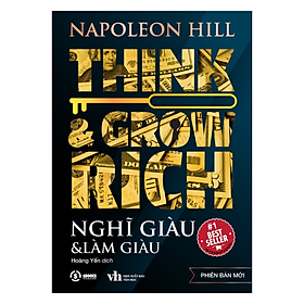 Sách - Nghĩ Giàu Và Làm Giàu Napoleon Hill - Sbooks