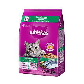 Đồ Ăn Cho Mèo Lớn Whiskas Vị Cá Ngừ Túi 1.2 Kg