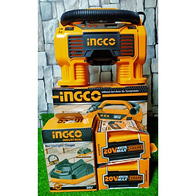 MÁY NÉN KHÍ DÙNG PIN 20V INGCO CACLI2002 - HÀNG CHÍNH HÃNG