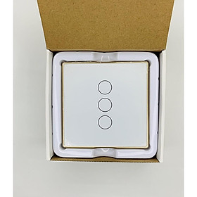 Mua Công tắc thông minh wifi cao cấp Tuya chuẩn Châu Âu EU mặt vuông viền nhôm kết nối wifi