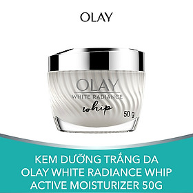 Kem Dưỡng Trắng Da Olay White Radiance Whip Active Moisturizer 50g