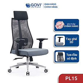 Mua Ghế công thái học GOVI Ergonomic Plato PL15 Thiết kế bảo vệ sức khỏe