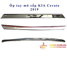 Ốp tay mở cốp xe Kia Cerato 2019 - 2021