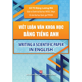 Viết Luận Văn Khoa Học Bằng Tiếng Anh - Writing A Scientific Paper In English