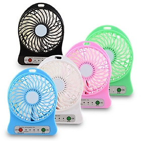 Mua Quạt mini 3 tốc độ sạc pin (giao màu ngẫu nhiên)