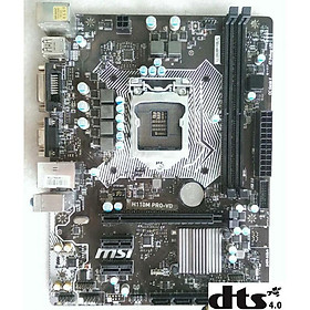 Mua Bo mạch chủ máy tính bàn {mainboad} MSI H110M PRO-VD VV... Socket 1151 (Kèm: Chặn (FE)  Keo tản nhiệt CPU  Còi  dây SATA