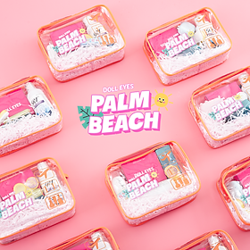 DOLL EYES - Travel bag - Túi du lịch nhựa trong suốt