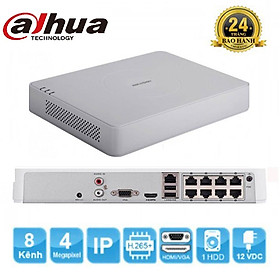 Mua Đầu ghi hình Dahua ip 4 kênh NVR2104  H.265+ hỗ trợ đàm thoại 2 chiều siêu nét 4k+ Hỗ trợ cấu hình thông minh qua P2P - Hàng Chính Hãng