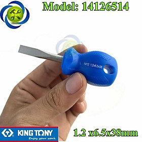 Mua Vít dẹp lùn Kingtony 14126514 1.2 x 6.5 x 38mm cán nhựa