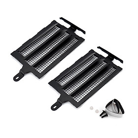 2PCS Radiator Guard Protector Grille Grill Cover Replacement for BMW R 1250GS/ADV 2020-2023