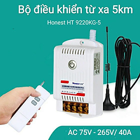 Mua HONEST HT 9220KG-5 bộ điều khiển từ xa 5km công suất lớn dùng cho các thiêt bị điện máy bơm khoảng cách 5km dễ lắp đặt