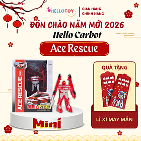 Đồ Chơi Mô Hình Lắp Ráp Xe Hơi Biến Hình HELLO CARBOT Mini Ace Recuse