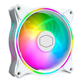 Quạt Tản Nhiệt Hai Vòng Nhẫn Có Đèn Rgb Mf120 Cho Pc