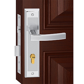 Mua Khóa tay gạt Việt Tiệp hợp kim Trắng 04908