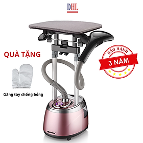 Bàn là hơi nước đứng Mitomo GC559 Công suất 2200W hàng chính hãng BH 3 năm - màu hồng