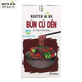 Bún rau củ (mì gạo rau củ) Nguyên Minh 300gr - Dinh dưỡng từ bột gạo và bột rau củ