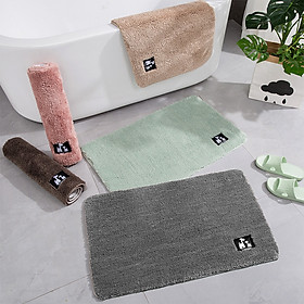 Mua Thảm chân len sợi nhỏ Comfortable 40x60cm cao cấp - Hàng chính hãng {giao màu ngẫu nhiên }