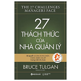 Sách 27 Thách Thức Của Nhà Quản Lý