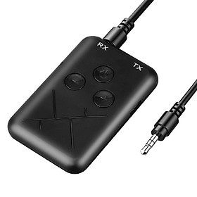 Bộ thu phát tín hiệu không dây 2 trong 1 âm thanh nổi Bluetooth 4.2 3.5 điều hợp âm thanh MP3 AUX cho TV gia đình