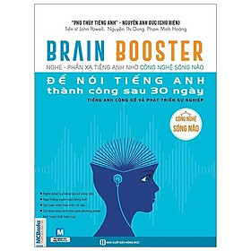 Sách - Brain Booster Nghe Phản Xạ Tiếng Anh Nhờ Công Nghệ Sóng Não - Tiếng Anh Phát Triển Sự Nghiệp - MCBooks