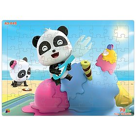 03 bộ tranh xếp hình 70 mảnh ghép khổ A3 – đồ chơi trí tuệ cho bé từ 3 tuổi – Combo 17